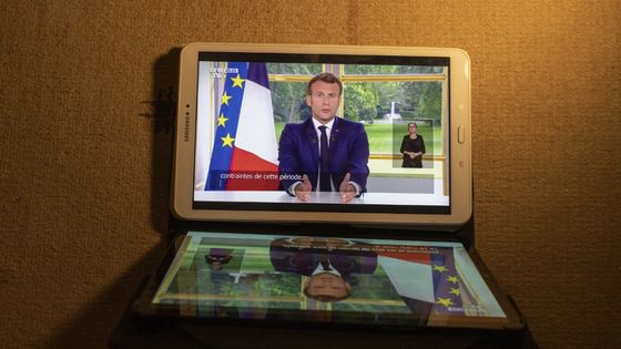 Dans son allocution du 14 juin, Emmanuel Macron a achevé plus tôt que prévu le déconfinement ©AFP - Antoine Wdo / Hans Lucas