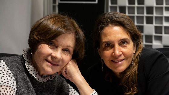 Macha Méril et Elsa Boublil (émission Musique émoi) ©Radio France - Matteo Iachkine - France Musique
