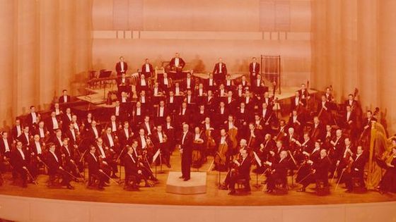 L'Orchestre de Cleveland en 1958 / Courtesy of Clevelandorchestra.org