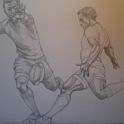 Dessin de l'artiste plasticienne Béatrice Chastagnol.