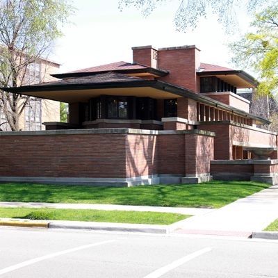 La Robie House conçue par l'architecte Frank Lloyd Wright (Chicago)