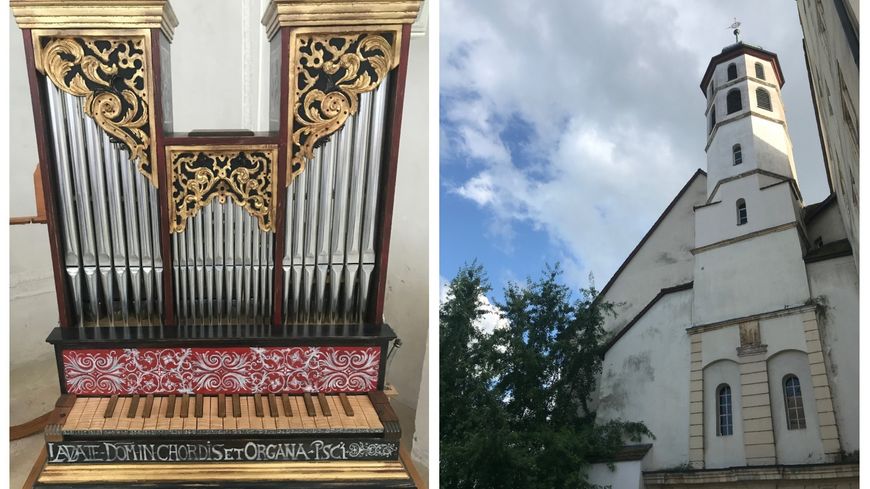 L'orgue régale et l'église des Jésuites à Porrentruy