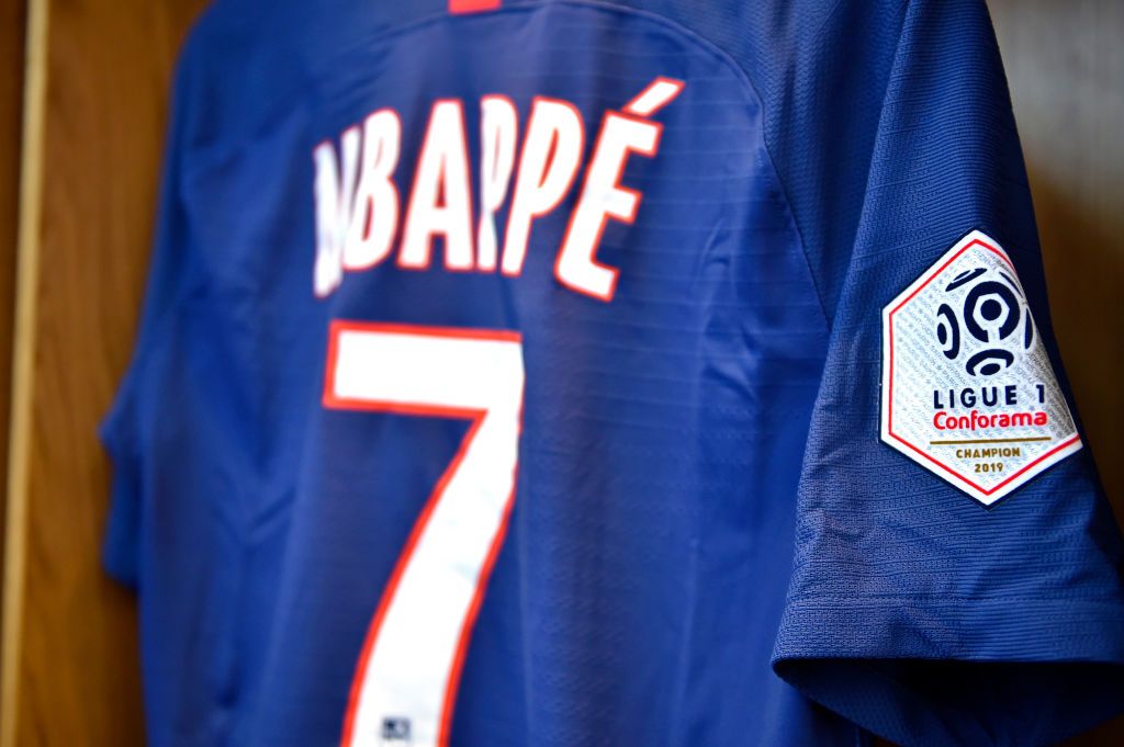 le maillot de mbappe