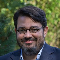 Bruno Fuligni lors du Festival international de géographie (2015)