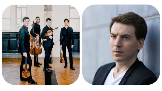 Le Quatuor Arod / Nathanaël Gouin - Marco Borggreve / Hani Kanaftchian