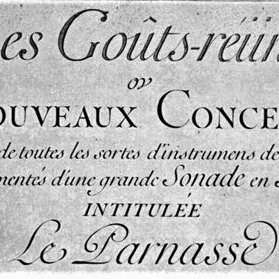 1724, Édition originale de François Boivin (16..-1733) Éditeur de musique parisien (détail)