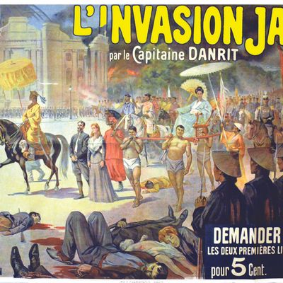 Au début du XXe siècle, les livres du Capitaine Danrit (pseudo d'Emilie Driant) étaient des best-sellers et évoquaient "l'invasion jaune" ou "l'invasion noire"