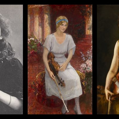 Kathleen Parlow (1890 - 1963), Cecilia Hansen (1897 - 1989) et Isolde Mengès (1893 - 1976)