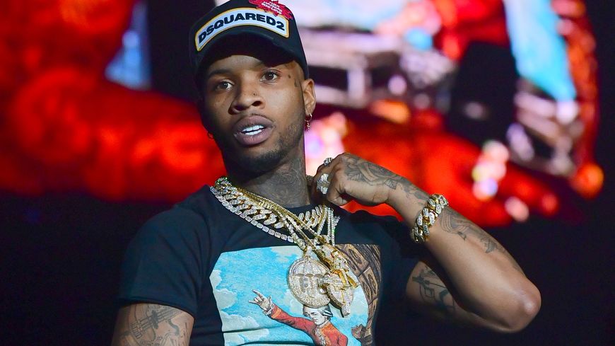 Tory Lanez lors de son concert au V103 Winterfest à Atlanta.