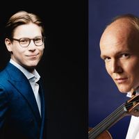 Klaus Mäkelä, chef d'orchestre, futur directeur musical de l'Orchestre de Paris, et Truls Mørk, violoncelliste