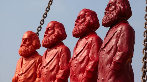 200e anniversaire de Marx à Trèves ©AFP - Thomas Frey