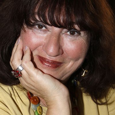 Susie Morgenstern au Salon du livre de Paris en 2008