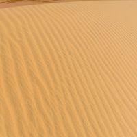 Etendue de sable au Sahara égyptien