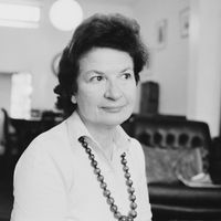 P. D. James à Londres (1982)