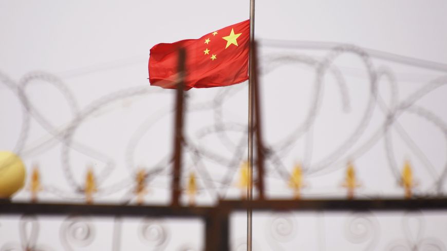 Un camp d'internement à Yangisar, au Xinjiang, le 4 juin 2019.