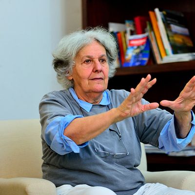 Ariane Mnouchkine, co-fondatrice du Théâtre du Soleil en 2015