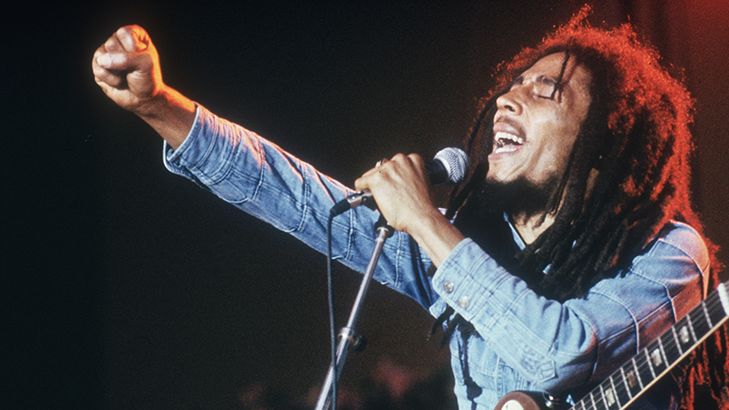 Bob Marley à Stockholm en 1978 (Hulton Archive)