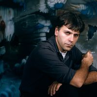 Portrait du dessinateur, réalisateur et scénariste Enki Bilal (1987)