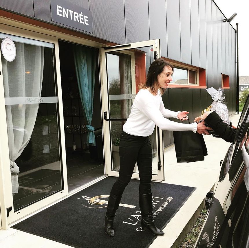 Le caramel breton de Caroline et Nicolas à l'Ambr1 aussi en Drive