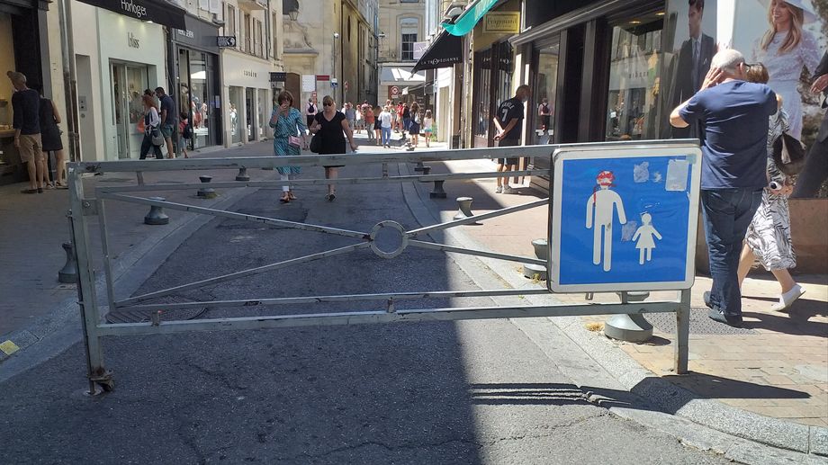 Circulation restreinte � Avignon pendant le festival