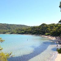 Île de Porquerolles, l'une des trois îles d’Or dans le Var (83)