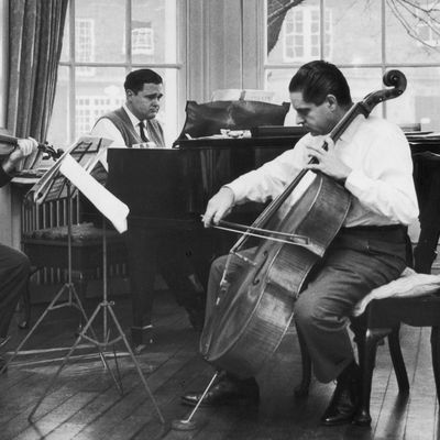 Isaac Stern, Eugène Istomin et Leonard Rose en 1961