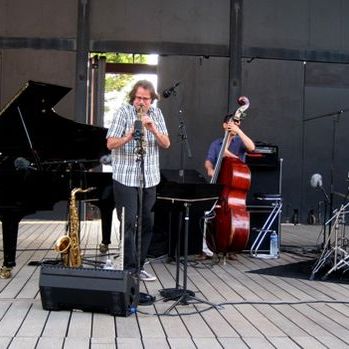Le quartette pendant la balance à l'Amphithéâtre du Domaine d'O
