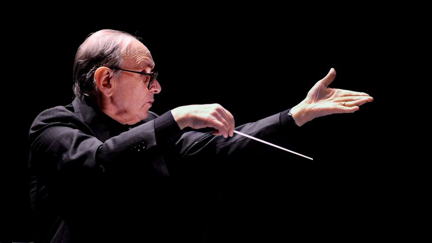 Le compositeur Ennio Morricone le 24 novembre 2012 à Bologne, en Italie.