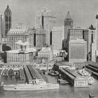 Les gratte-ciels de New York, août 1922
