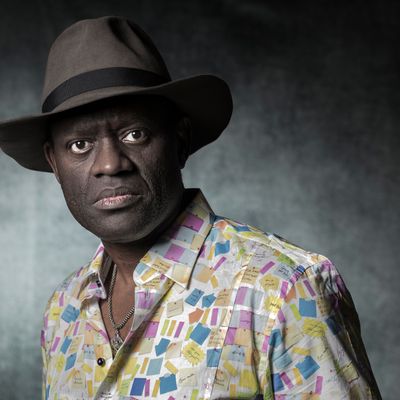 Alain Mabanckou, qui fait paraître "Rumeurs d'Amérique" chez Plon.