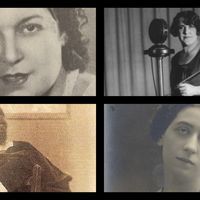 Denise Soriano, Renée Chemet, Hélène Jourdan-Morhange et Yvonne Astruc