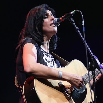Souad Massi en concert à New York en 2012