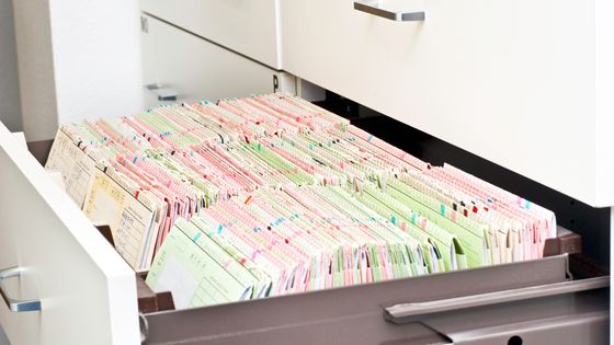 Dossiers médicaux de patients ©Getty - Wakila