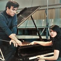 Martha Argerich & Claudio Abbado en 1967