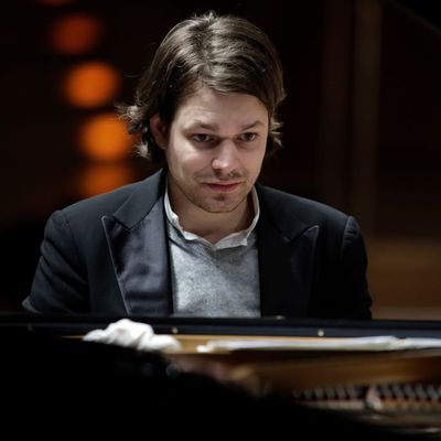 Le pianiste David Fray à la Philharmonie de Cologne, mars 2017
