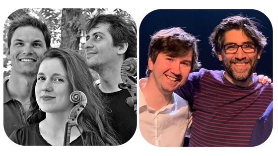 Paul Drouet, Clémence Mériaux et Jérémie Billet / Thomas Dunford & Keyvan Chemirani