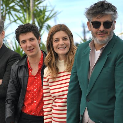 Benjamin Biolay, Vincent Lacoste, Chiara Mastroianni, Christophe Honoré et Camille Cottin, la belle équipe de « Chambre 212 », célébré au Festival de Cannes en 2919