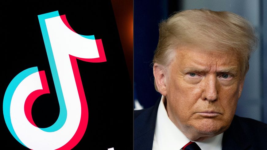 Donald Trump menace d'interdire l'application TikTok aux États-Unis si elle n'est pas vendue à une entreprise américaine avant le 15 septembre 2020