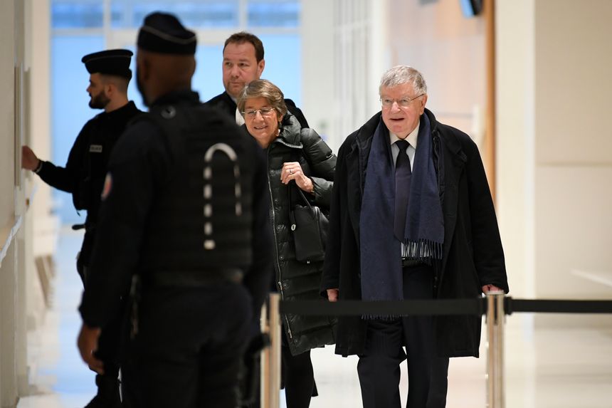 Didier Lombard, lors du procès France Télécom, TGI, 20/12/2019