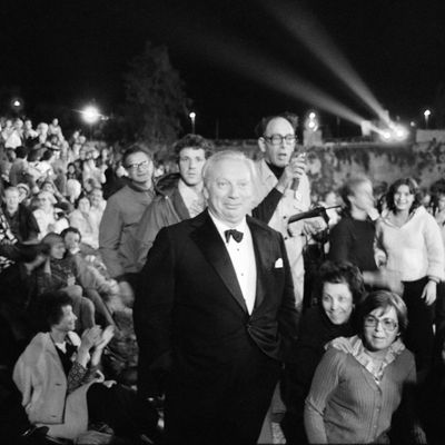 Isaac Stern lors du concert donné à l'occasion du 30ème anniversaire de la naissance d’Israël, Jérusalem, le 12 mai 1978