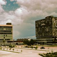 La Bibliothèque de la Cité Universitaire de Mexico