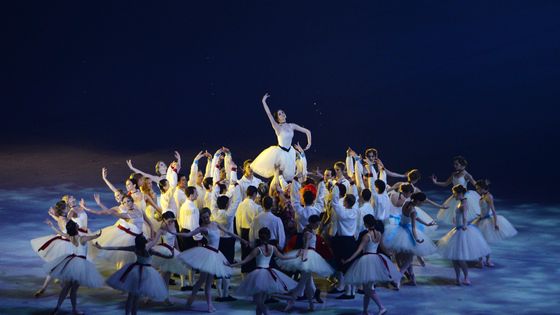 Le ballet du Bolchoï en 2014 ©AFP - PHILIPPE MILLEREAU / DPPI MEDIA