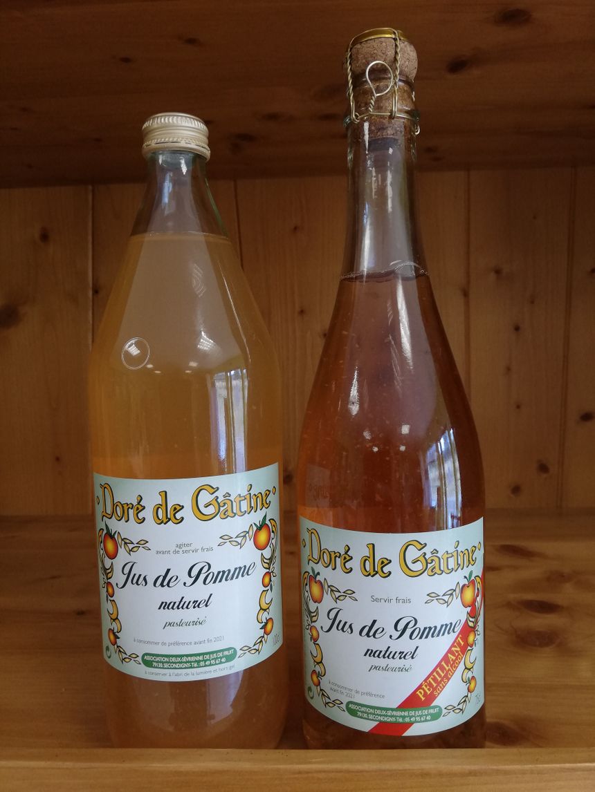 Jus de pomme de Doré de Gâtine