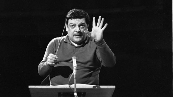 Bruno Maderna à la Maison de la Radio en 1965 ©Getty - Laszlo Ruszka / Ina