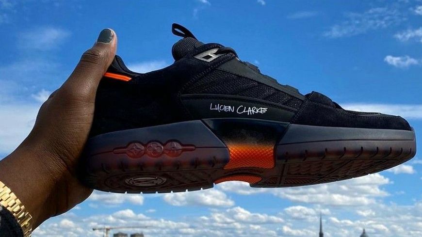 Louis Vuitton présente sa première Skateshoes, désigné par Lucien Clarke - Vuitton/Clarke via Insta