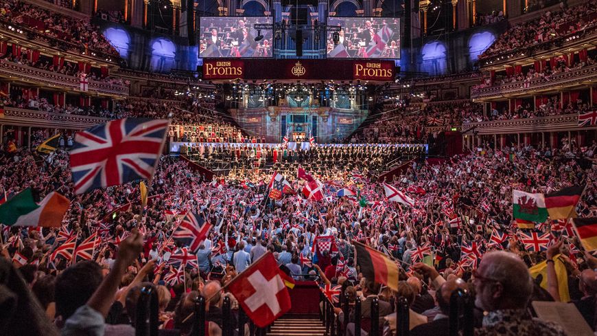 La salle du Royal Albert Hall accueille d'ordinaire des milliers de spectateurs venus assister à la dernière soirée du festival Proms, organisé par la BBC.