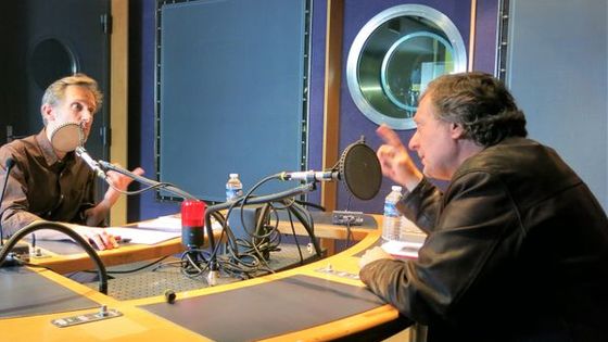 France Musique, studio 142... Philippe Venturini & Jean-Yves Clément (g. à d.) ©Radio France - Annick Haumier / RF