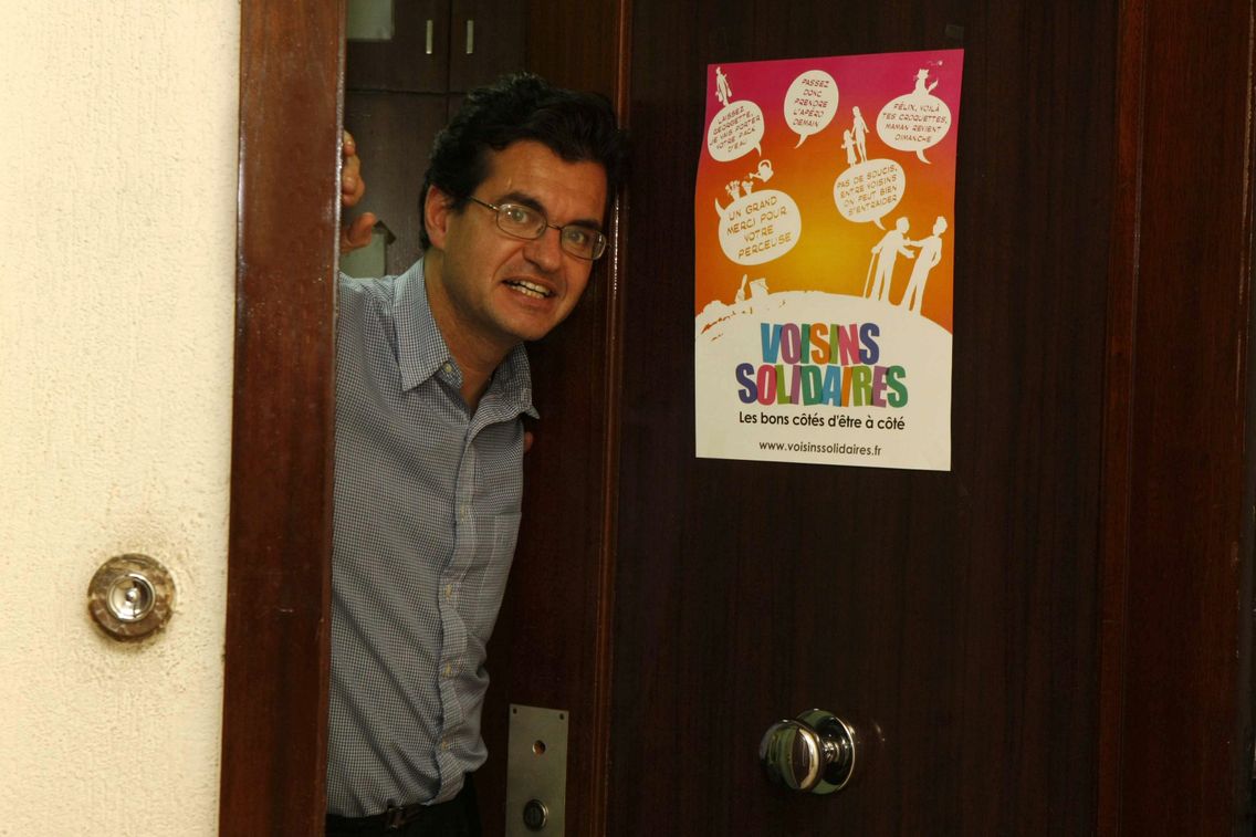 Atanase Périfan, fondateur de l'association "Voisins solidaires" et créateur de la fête des voisins.