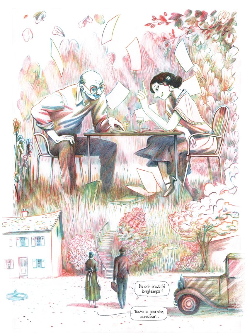 "Anaïs Nin : sur la mer des mensonges..." (Casterman, 2020)