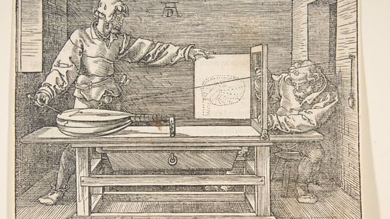 Le dessinateur de luth - Albrecht Durer ©Getty - Heritage Art/Heritage Images